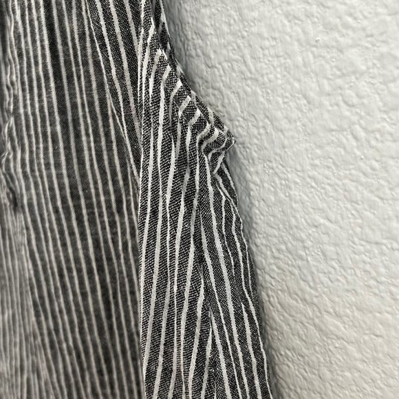 Marine Layer Tory Tank in Black/White Stripe - Picture 11 of 12